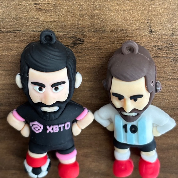 Lionel MESSI Keychain Argentina Jersey #10 Football Soccer Player 3-D Figure 2 - Picture 5 of 9